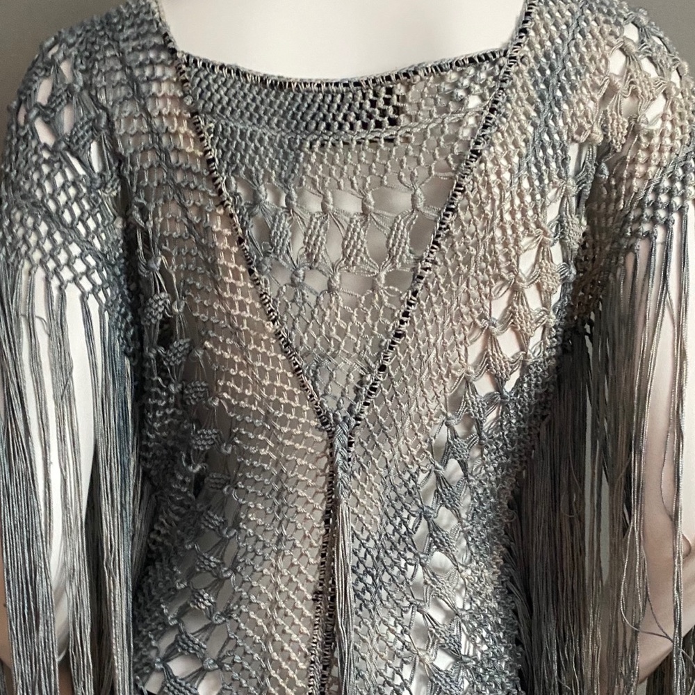 hand crocheted cardigan custom made - Picture 10 of 10
